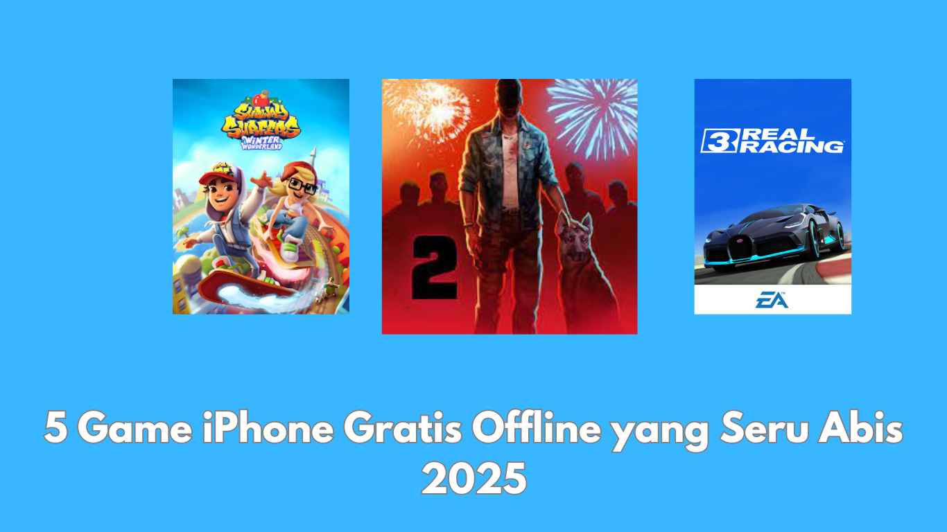 5 Game iPhone Gratis Offline yang Seru Abis 2025